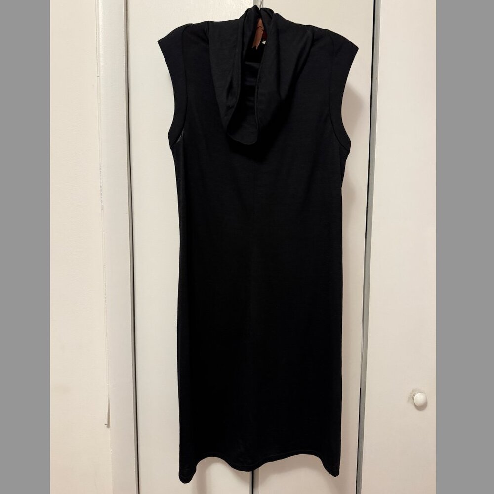 Helmut Lang Cowl Neck Cocktail Dress